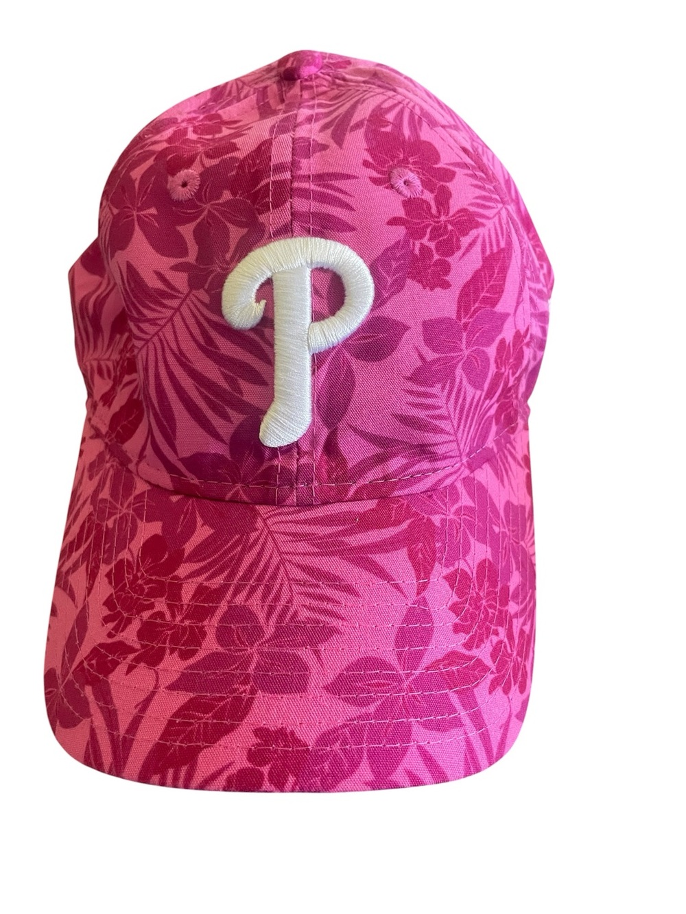 Authentic Philadelphia Phillies Vintage Spring Training Pink Floral Hat Cap MLB